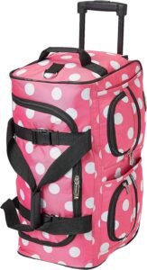 Rockland Rolling Duffel Bag Review: Durable & Spacious Travel Companion