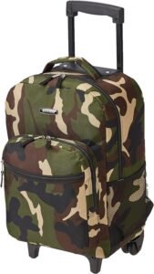 Rockland Double Handle Rolling Backpack – Stylish & Functional Gear