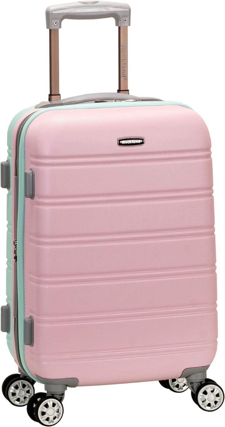 Rockland Melbourne Hardside Spinner Luggage Review – Travel with Style & Security