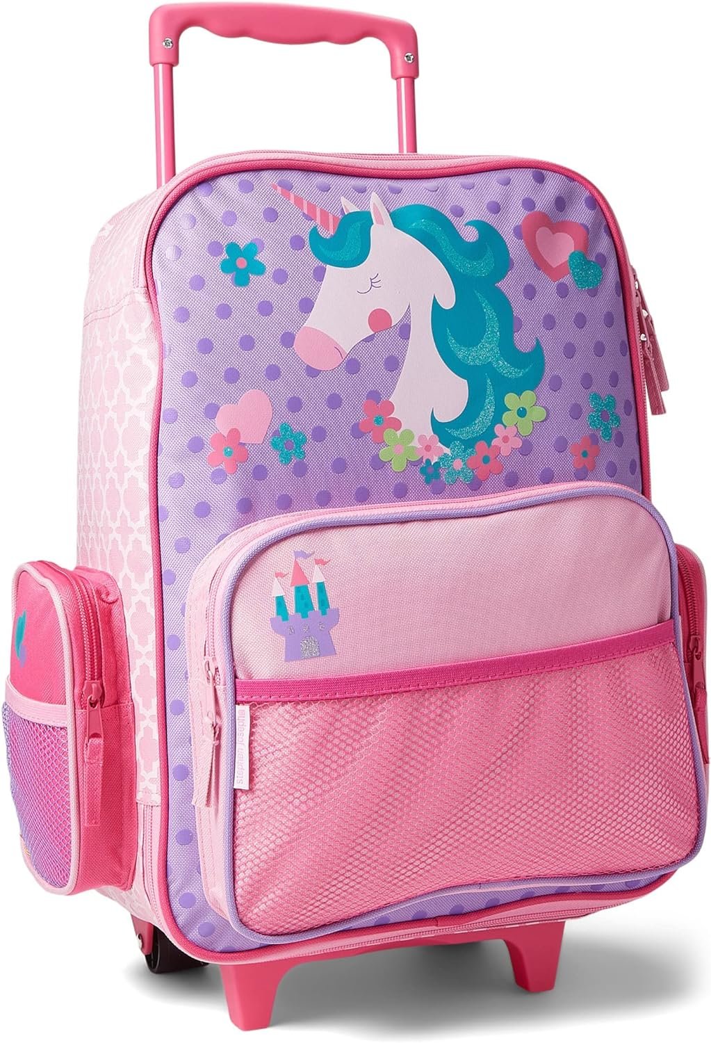 Stephen Joseph Kids' Little Girls' Classic Rolling Luggage, Unicorn, One Size