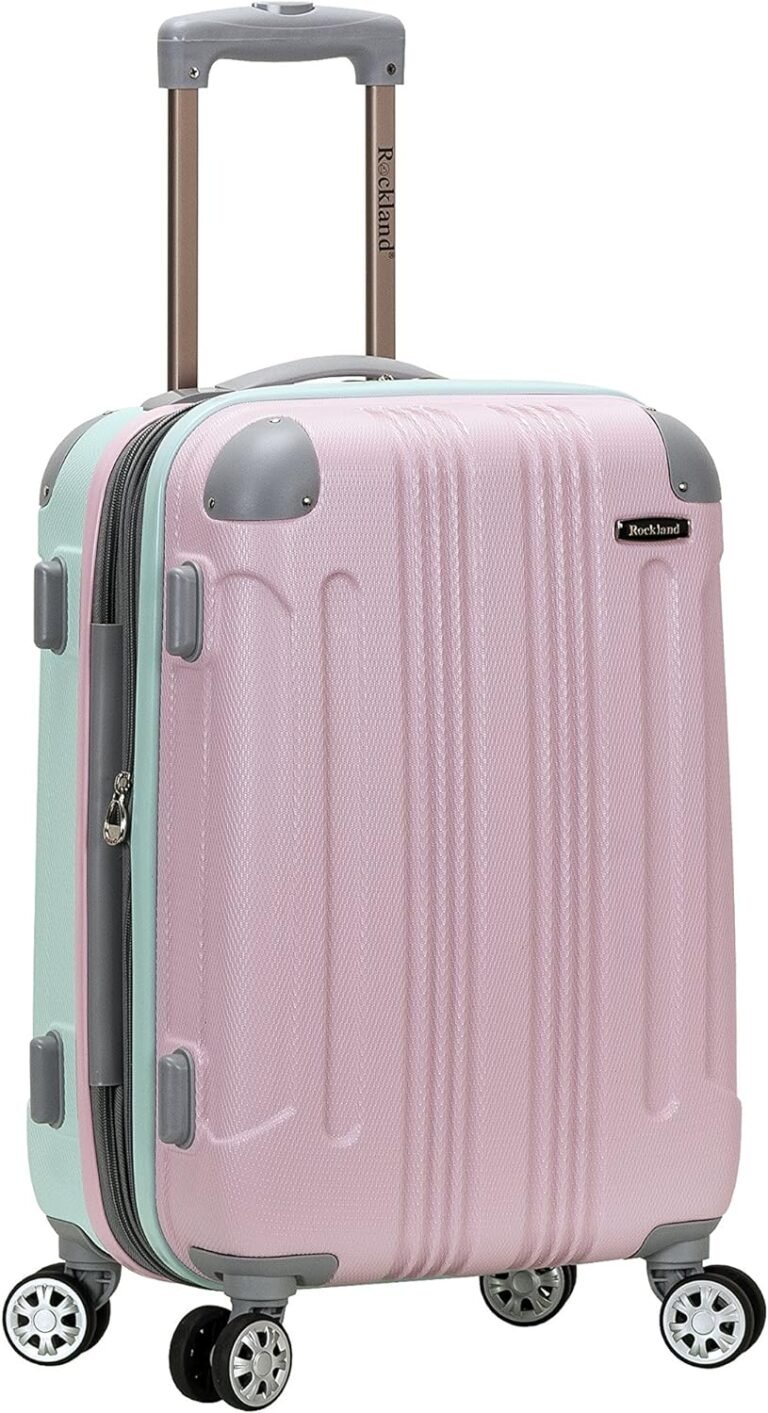 Rockland London Hardside Spinner Wheel Luggage Review – Stylish Mint Carry-On