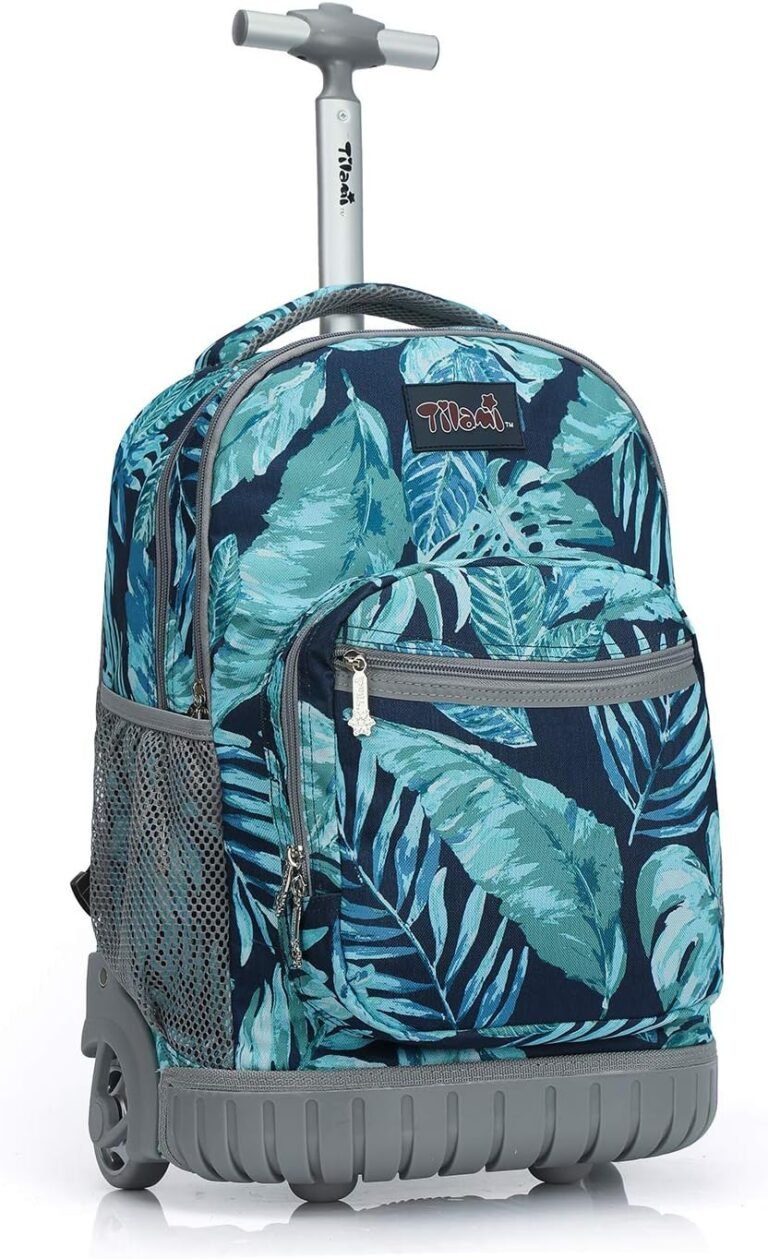 Tilami Rolling Backpack 19-inch Wheeled – Versatile & Stylish