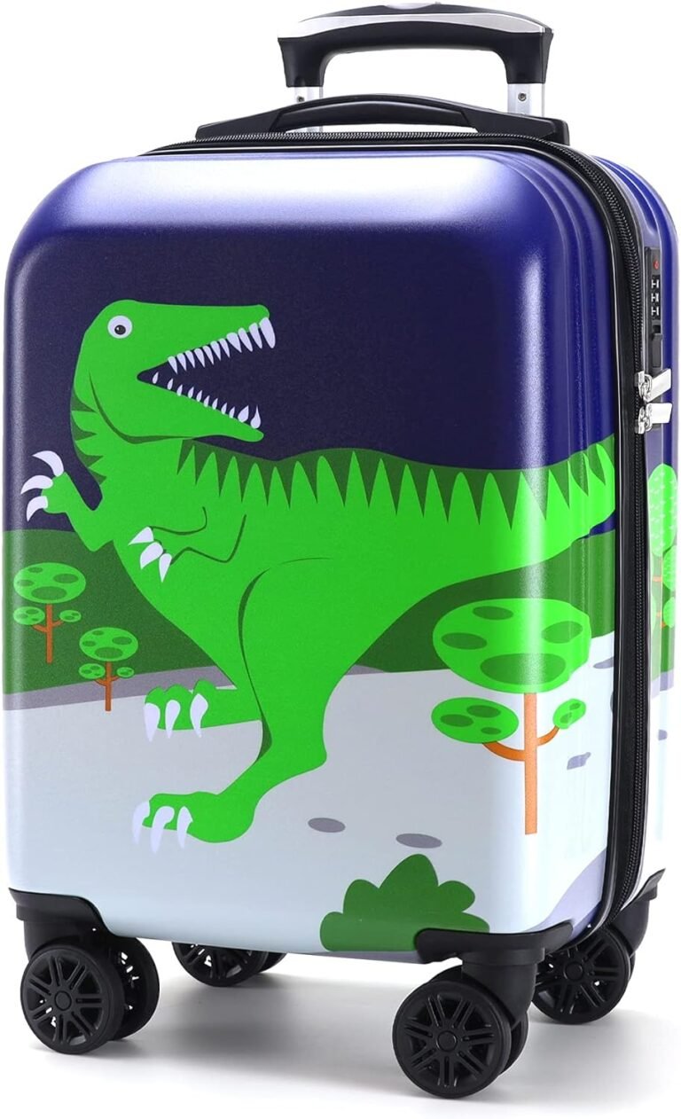 Kids Dinosaur Suitcase with Spinner Wheels – Fun & Functional Travel Companion