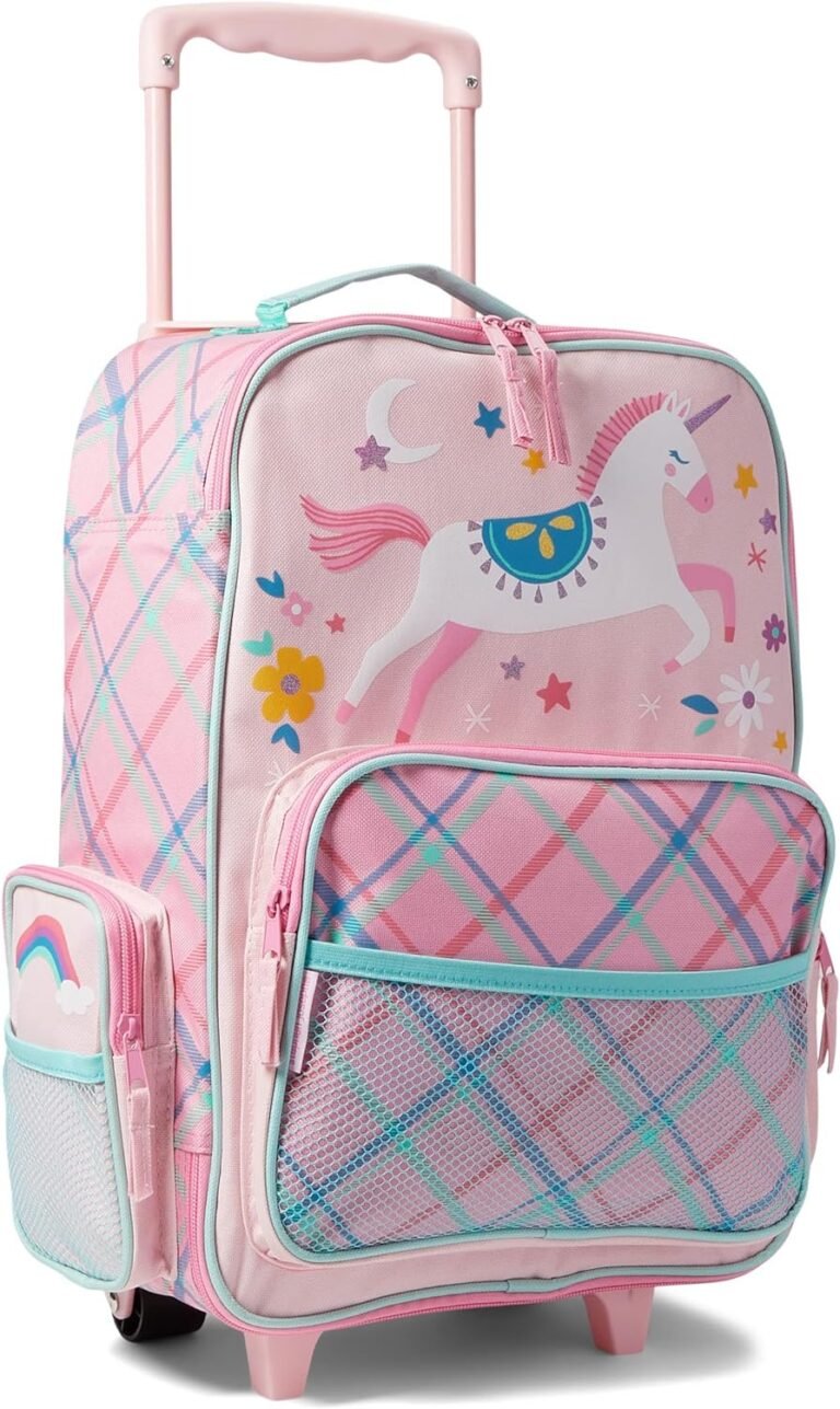 Stephen Joseph Kids’ Classic Rolling Luggage Review: Pink Unicorn Delight