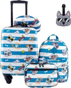 Travelers Club 5 Piece Kids’ Luggage Set: Fun & Functional Travel Gear