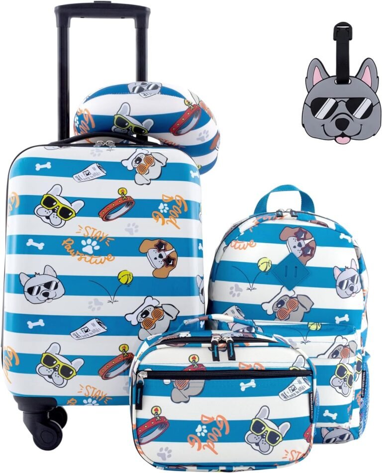 Travelers Club 5 Piece Kids’ Luggage Set: Fun & Functional Travel Gear