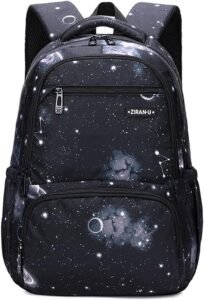 Ultimate Kids Galaxy Black Backpack: Durable, Comfortable, Stylish