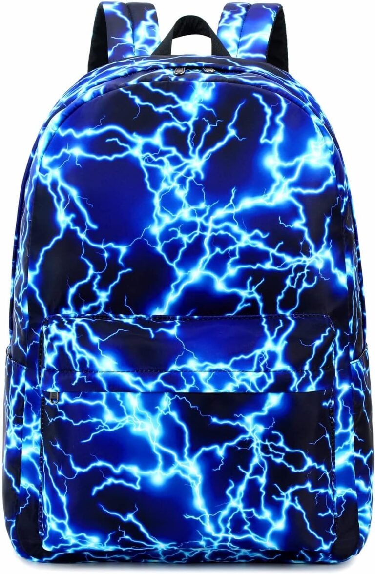 Boy School Backpack Elementary Middle Lightning Bookbag Review