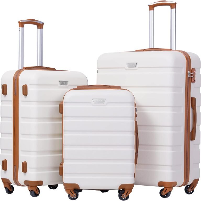 Coolife Luggage 3 Piece Set Review: Durable, Stylish, and Secure Travel Companion