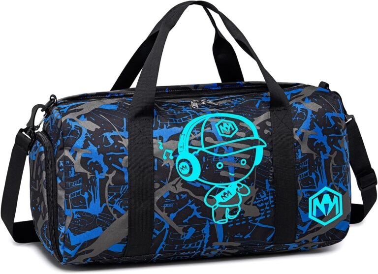 Kids Overnight Duffle Luminous Sport Gym Bag – Fun & Functional Travel Companion