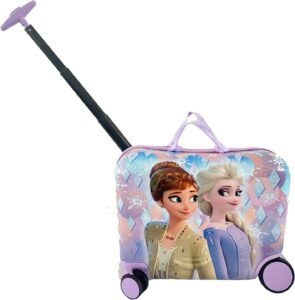 Magical Travel Companion: Disney Frozen Ride on Suitcase for Kids