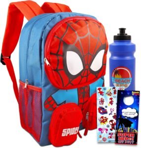 Marvel Spiderman 16″ Backpack Set – Exciting Bundle for Young Fans