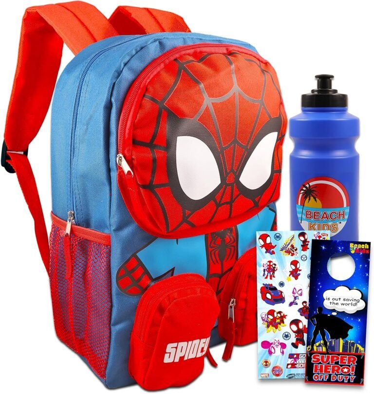 Marvel Spiderman 16″ Backpack Set – Exciting Bundle for Young Fans