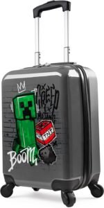 Minecraft Carry On Suitcase for Kids – Fun & Practical Travel Companion