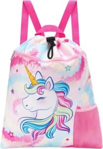 WAWSAM Unicorn Kids Drawstring Backpack – Magical & Practical