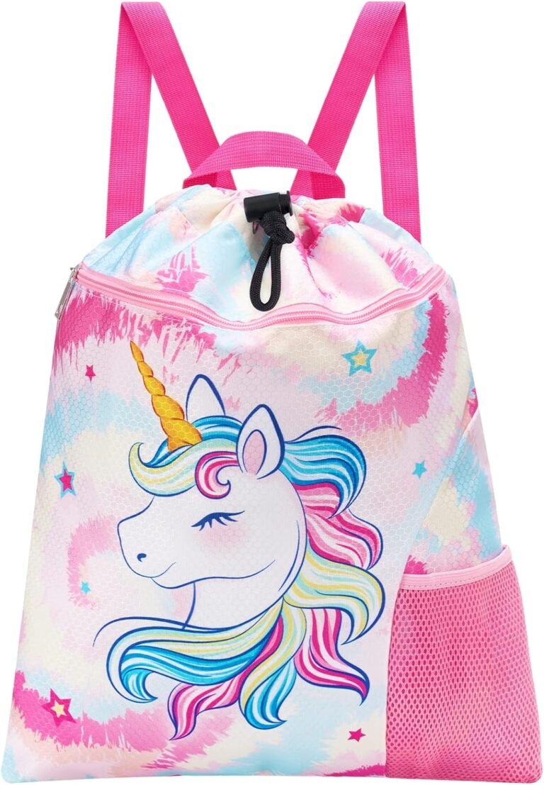 WAWSAM Unicorn Kids Drawstring Backpack – Magical & Practical