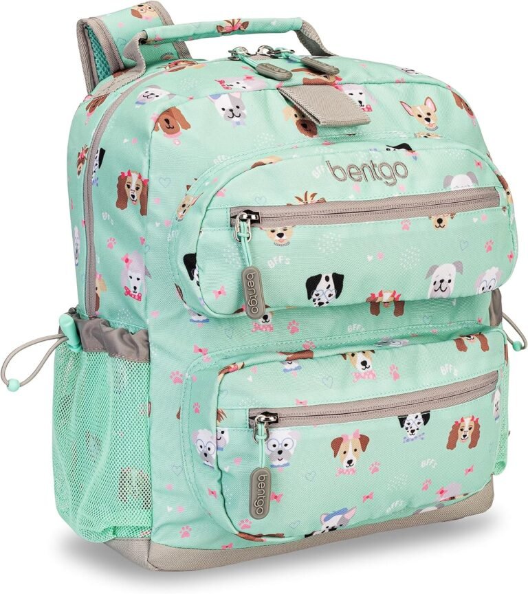 Bentgo® Kids Backpack: Lightweight & Durable Puppy Love Print | Review