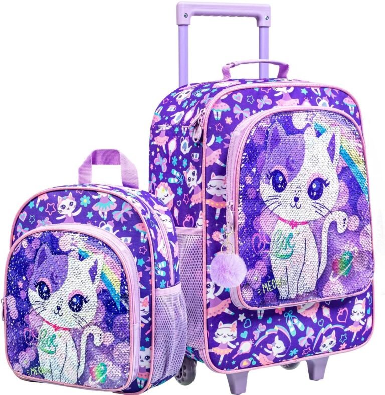 KLFVB Kids Luggage: Fun and Functional Travel Companion for Young Explorers