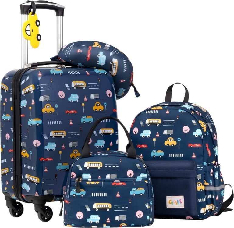 Coolife Kid’s Luggage Set: Fun and Functional Travel Companion