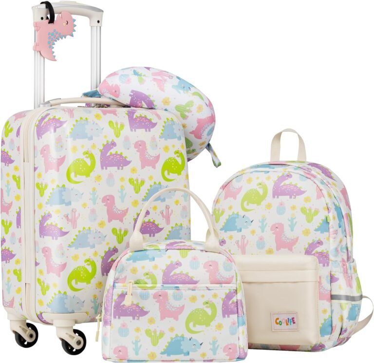 Coolife Kid’s Luggage Set – Fun and Functional Travel Companion