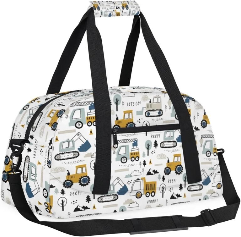 Cartoon Truck Duffle Bags for Kids: Fun and Practical Review