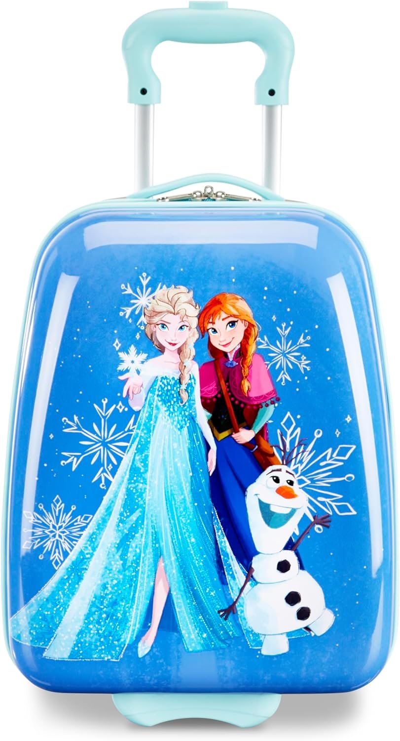 American Tourister Unisex Kid's Disney Hardside Luggage with Spinner Wheels, Multicolor, Carry-On 20-Inch