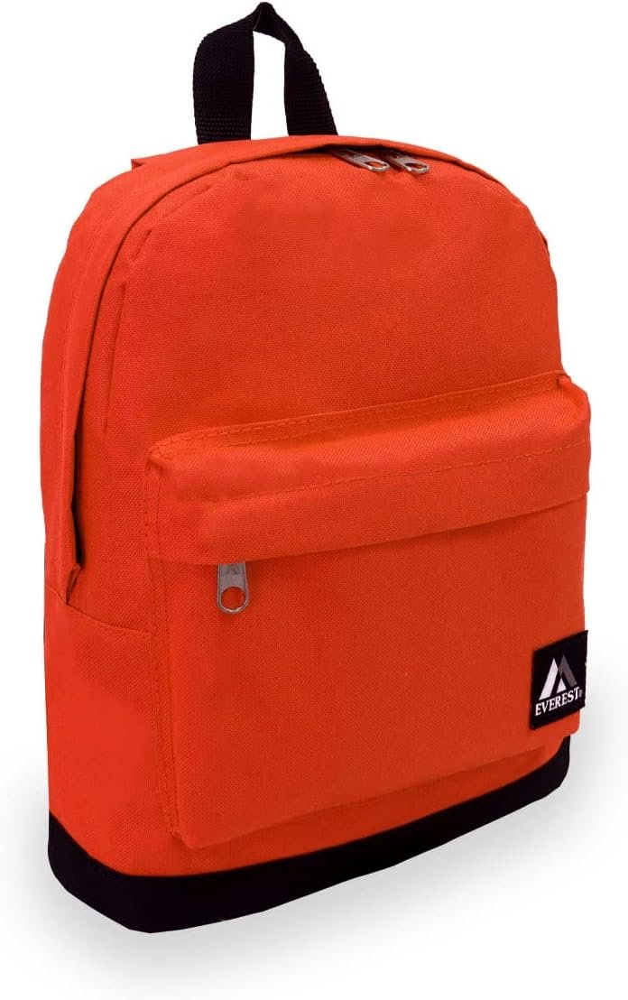 Everest Small Backpack, Rustic Orange, One Size