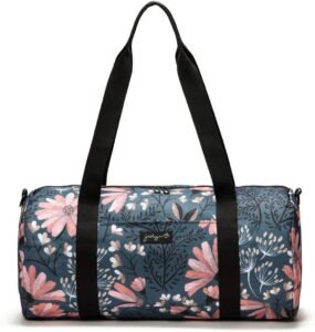 Jadyn 19” Barrel Womens Duffel Bag in Navy Floral – Stylish & Practical