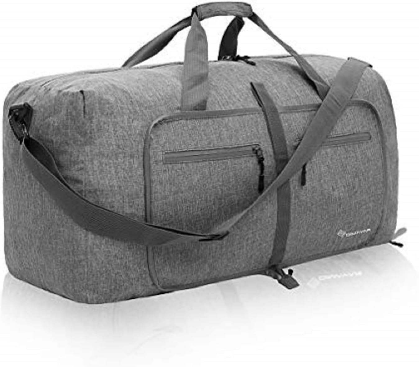 Dimayar Travel Duffle Bag for Men - Foldable Duffel Bag with Shoes Compartment - Overnight Bags Waterproof & Tear Resistant