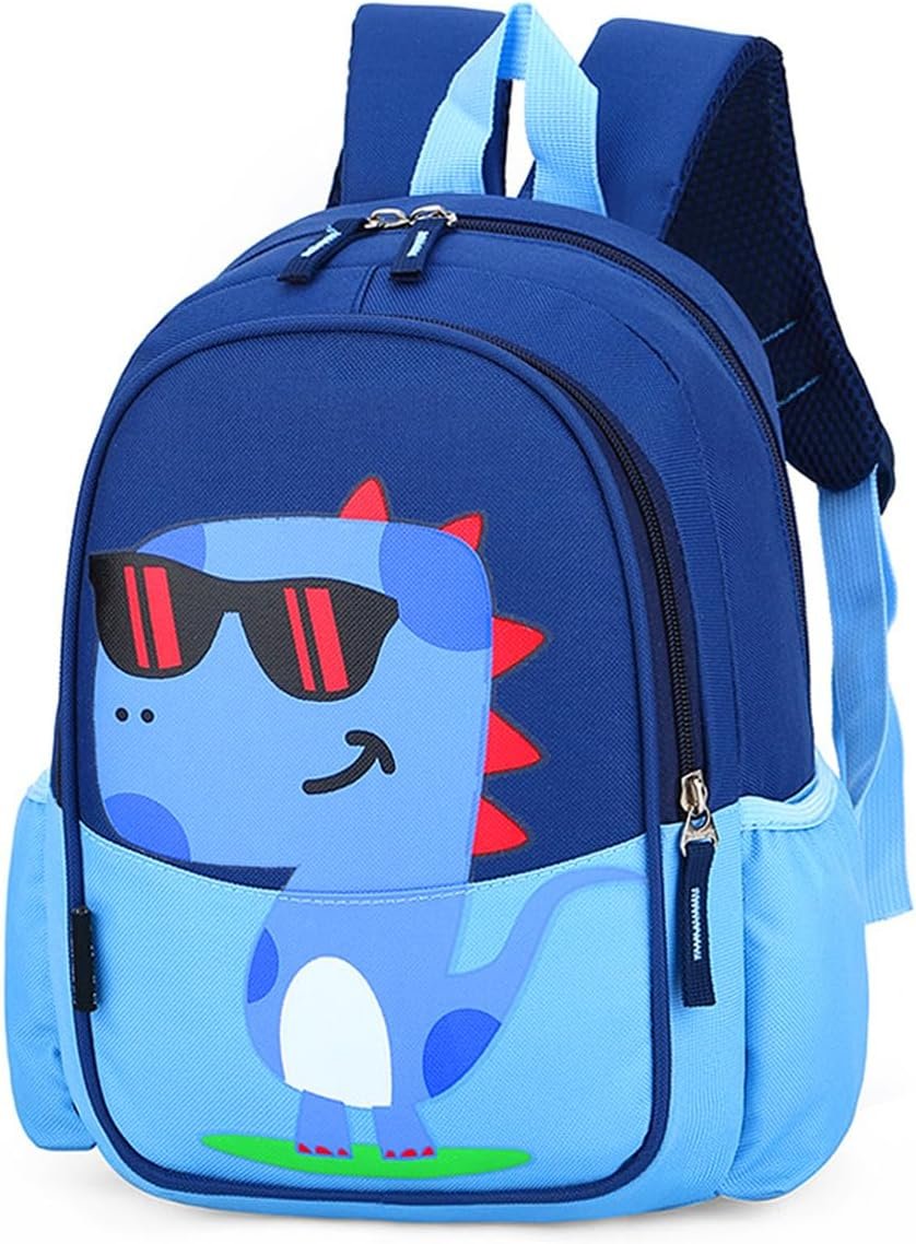 Kids Toddler Travel Backpack Cool Cute Cartoon Daypack (Dinosaur Blue Backpack)
