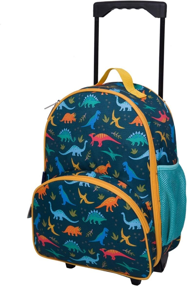 Wildkin Kids Rolling Luggage: Durable, Stylish Travel Companion