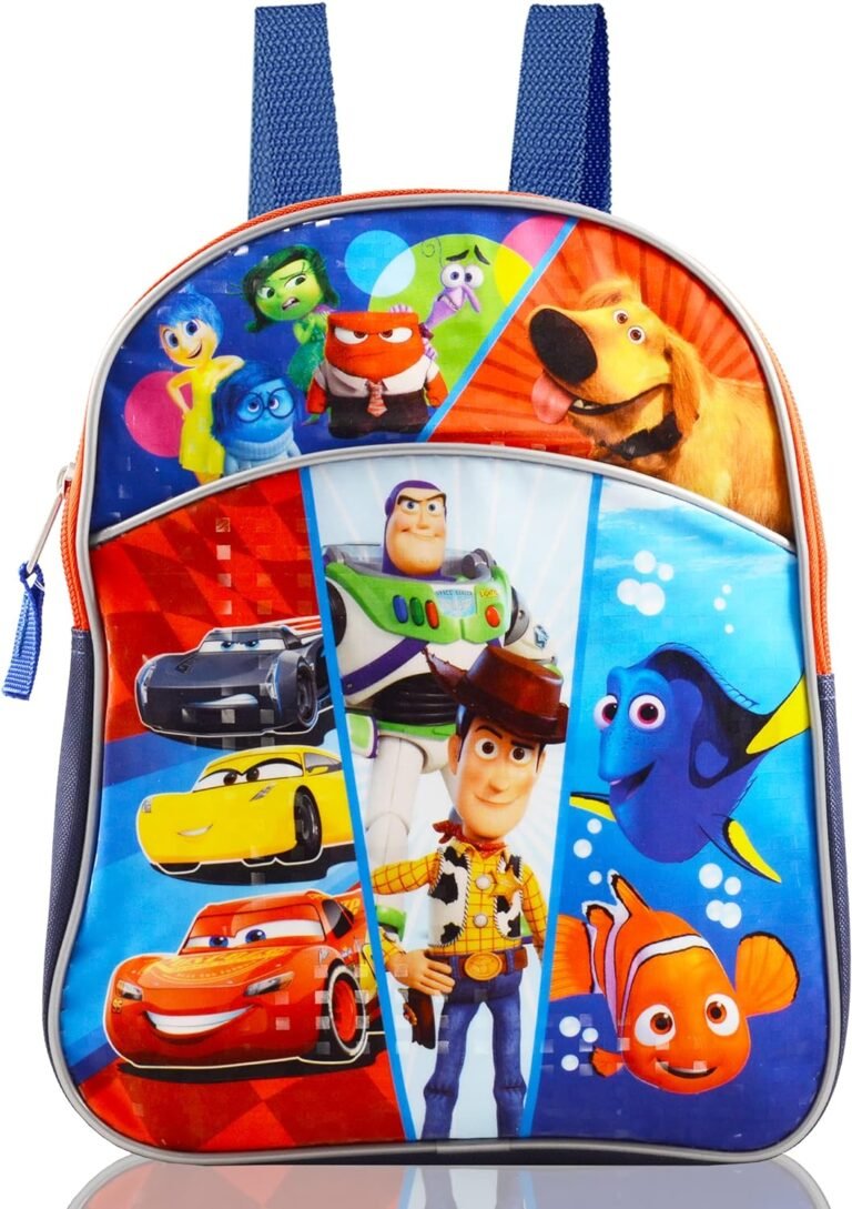 Disney Pixar Mini Backpack for Boys Girls Toddlers Kids – Vibrant & Durable School Supplies