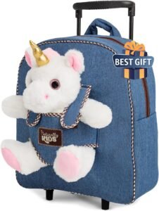 Unicorn Rolling Backpack for Girls: Enchanting Travel Companion
