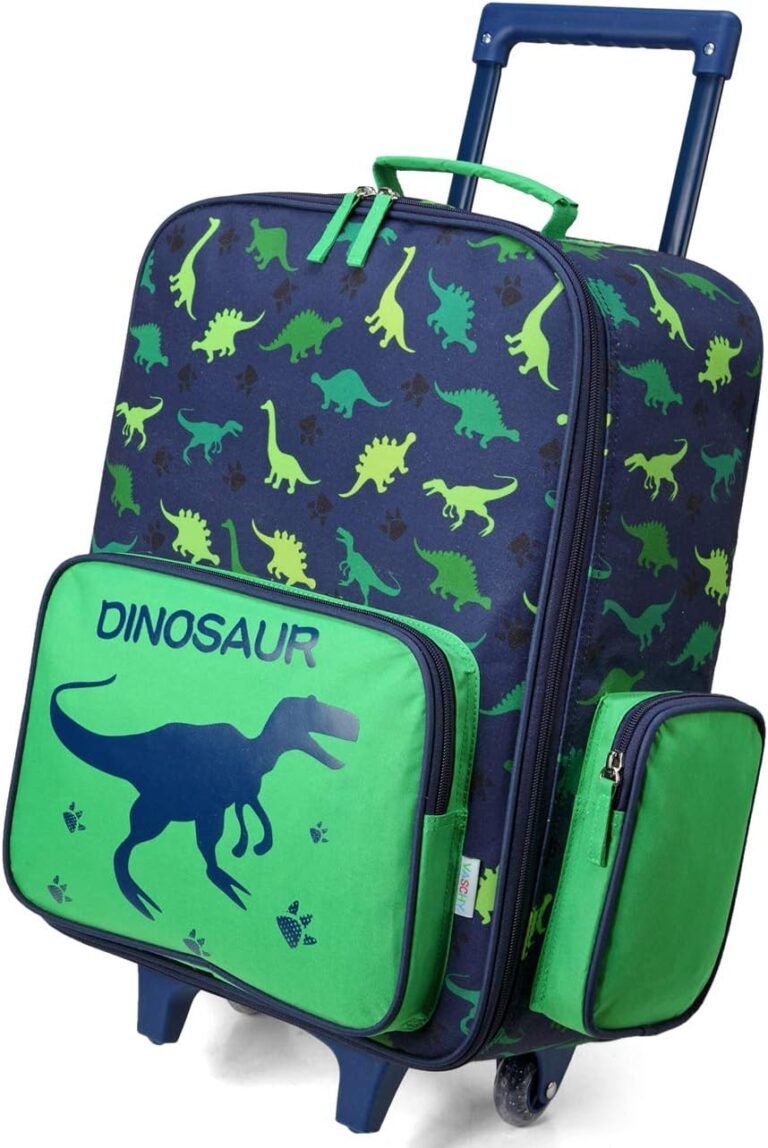 VASCHY Rolling Luggage Review: Dinosaur-Inspired Kids Carry-On