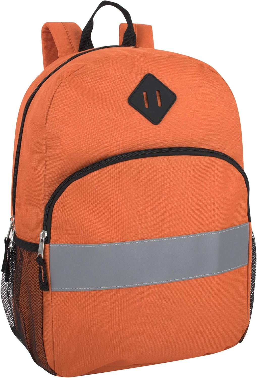 Trail maker Kids Reflective Backpack for School, Colorful Backpack with Reflector Strips, Side Pocket, Padded Straps