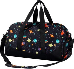 Choco Mocha Kids Duffle Bag – Perfect Travel Buddy