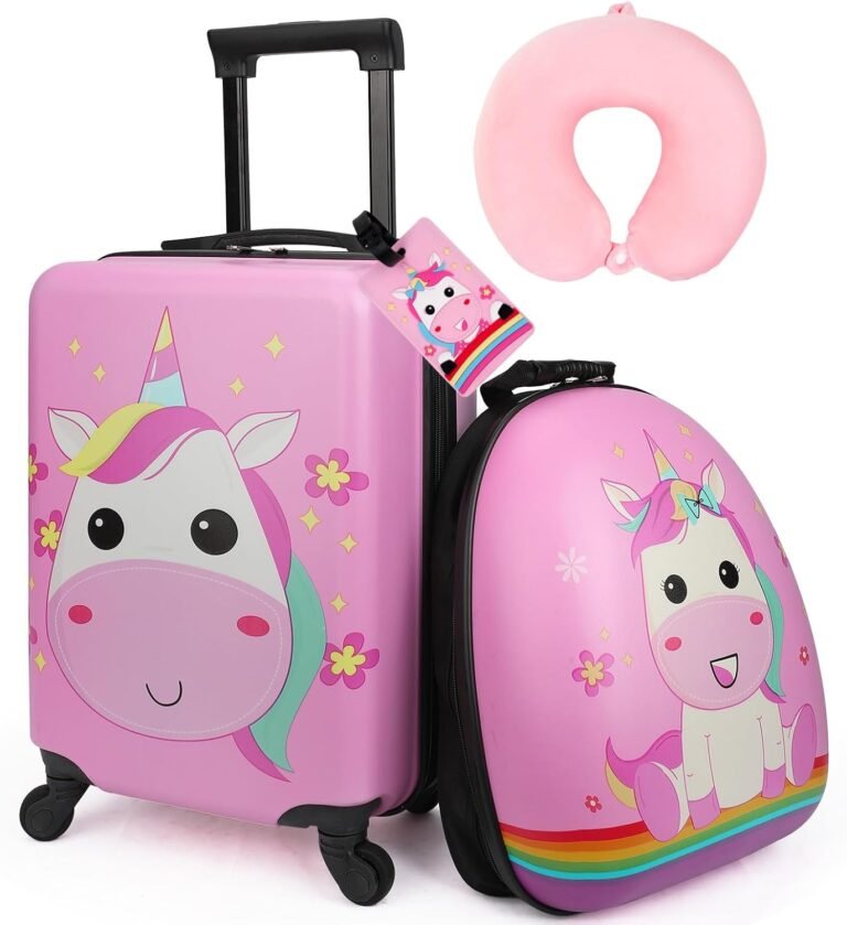 Emissary Kids Unicorn Luggage Set Review – Fun and Functional Travel Companion