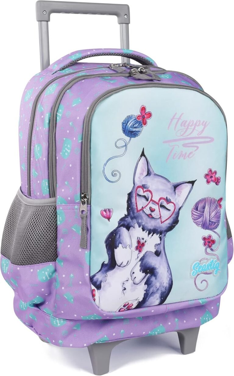 seastig Rolling Backpack for Kids Wheeled Backpack: Convenience and Style