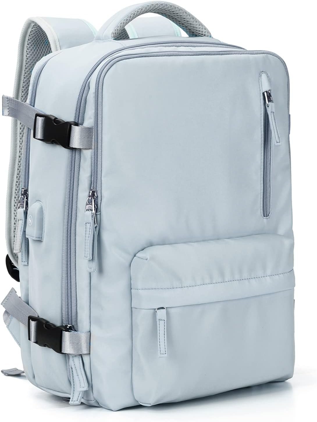VGCUB Large Travel Backpack Bag for Women Men,Carry on Backpack,17 Inch Laptop Business Work Waterproof Backpack with Laptop Compartment,Person Item Flight Approved,Mochila de Viaje,Blue