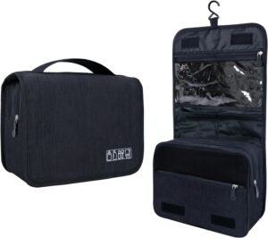 Detailed Review: Large Capacity Toiletry Bag Travel Bag with Hanging Hook