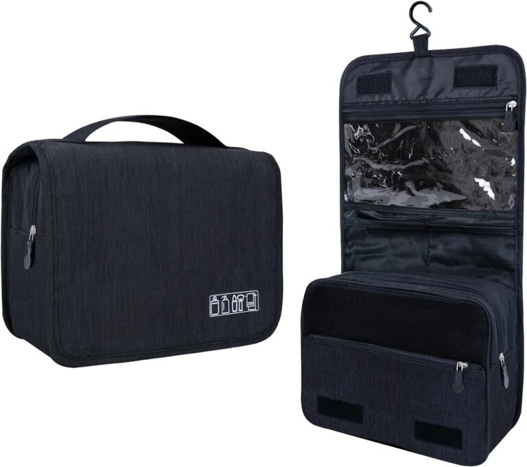 Detailed Review: Large Capacity Toiletry Bag Travel Bag with Hanging Hook