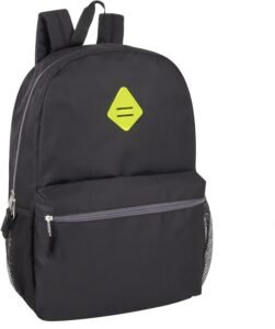 Comprehensive Review: 19 Inch School Backpacks with Mesh Side Pockets – Black/Yellow