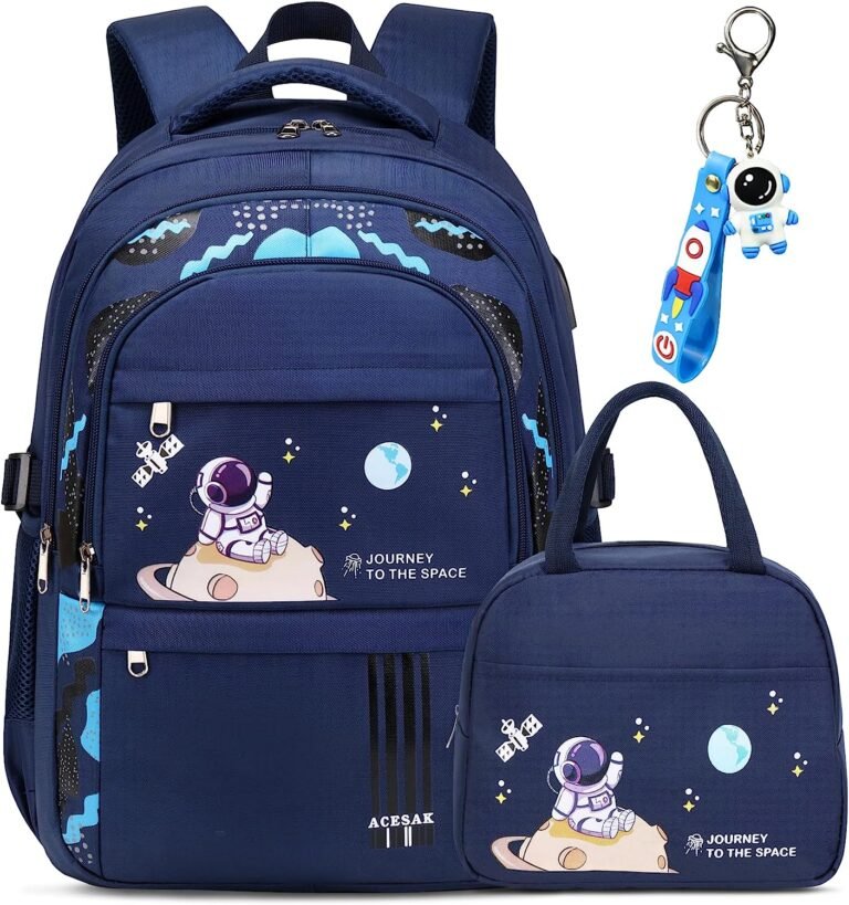 Stylish & Functional Backpack for Boys – ACESAK Kids School Bag Review
