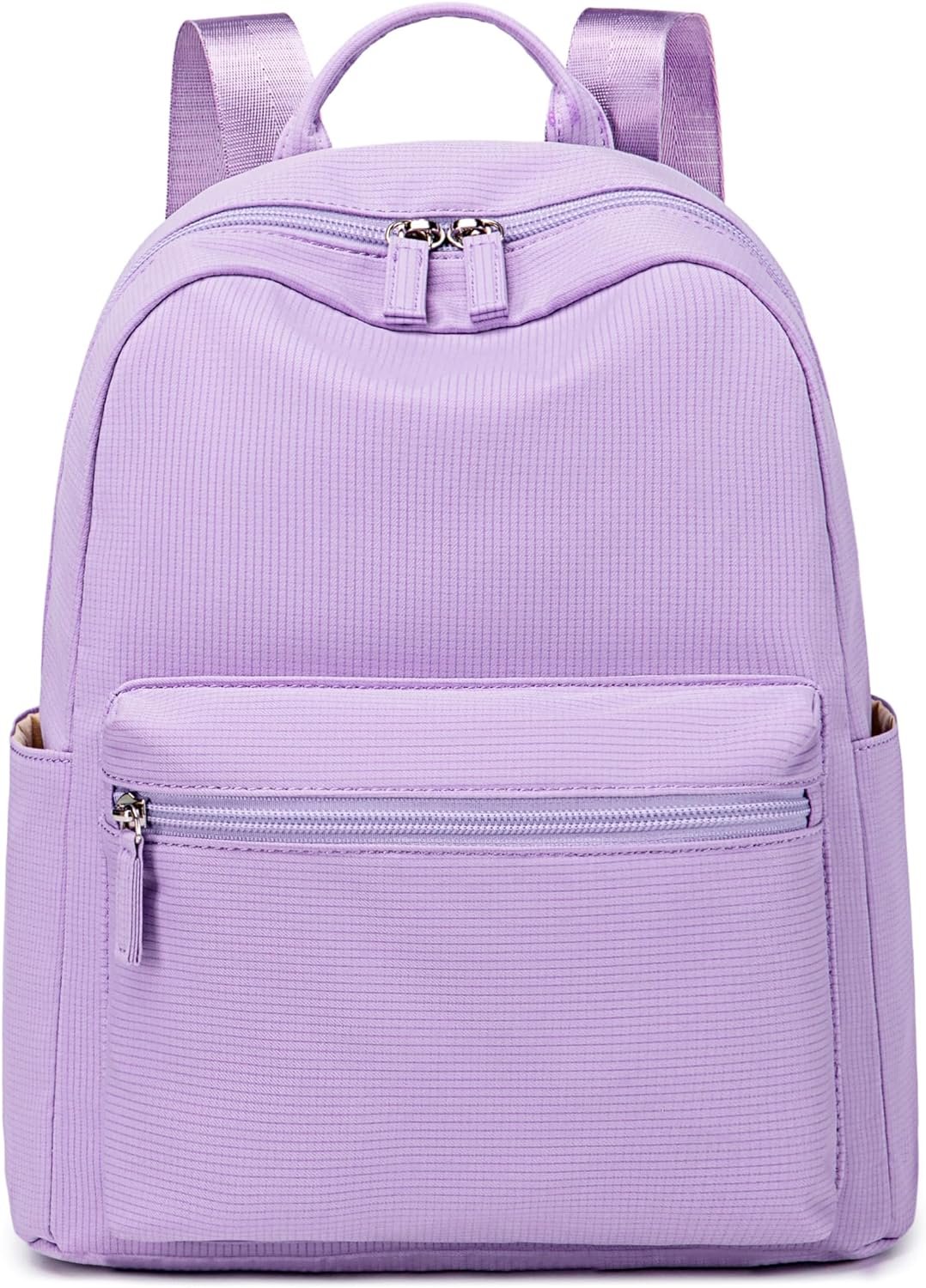 LEDAOU Mini Backpack Girls Cute Small Backpack Purse for Women Teens Kids School Travel Shoulder Purse Bag (Purple, 1 Pcs)