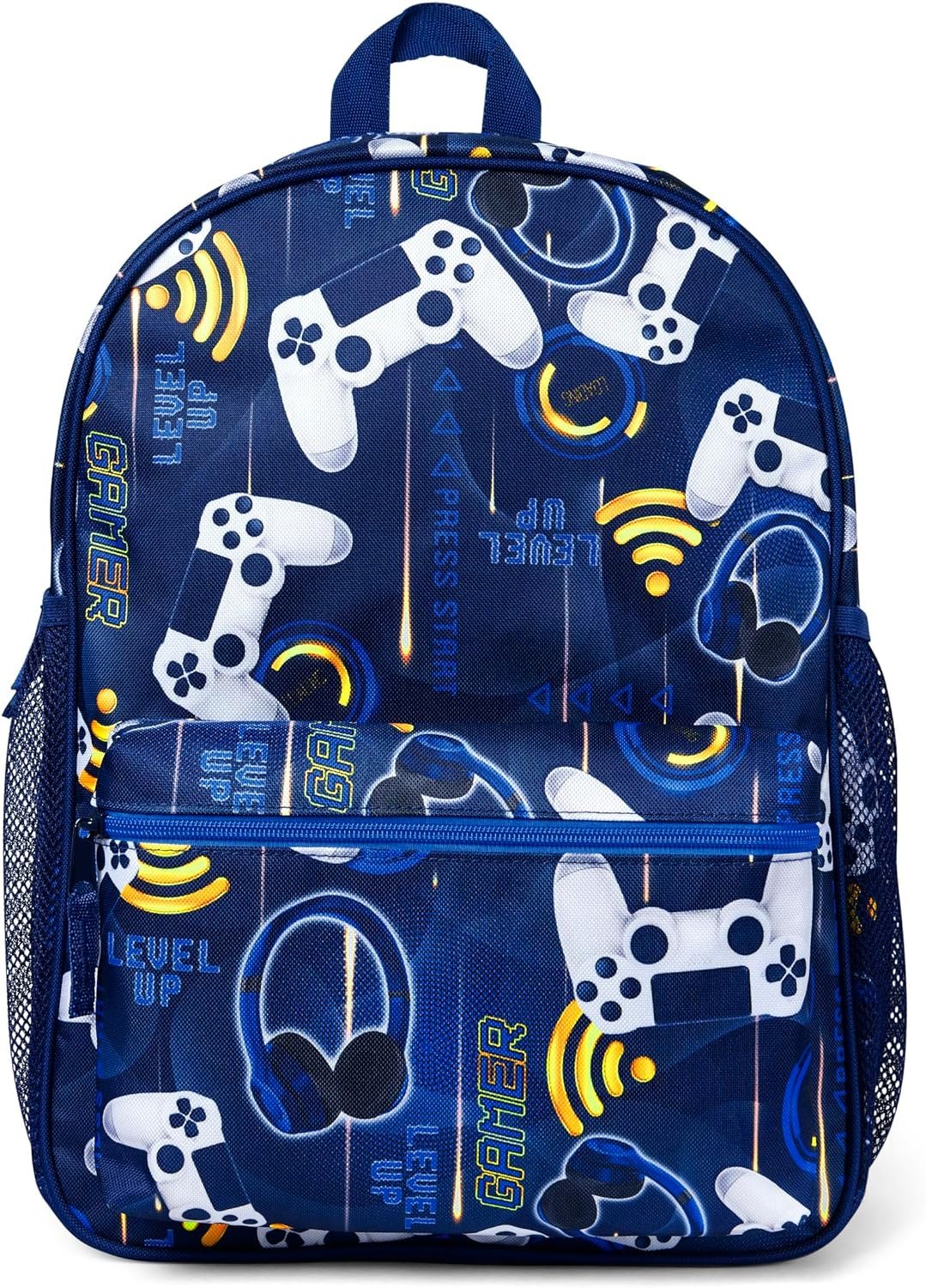 The Children's Place Kids' Preschool Elementary Backpack for Boys Girl, Gamer, One Size