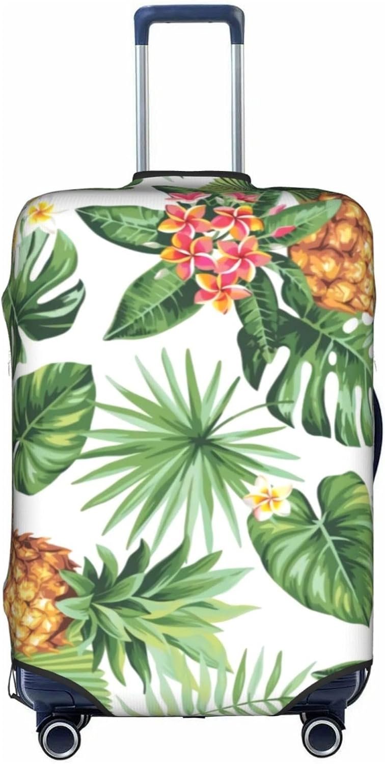 Pineapple Trolley Suitcase Cover Elastic Suitcase Cover Ladies Girls Luggage Cover Large