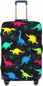 Colorful Dinosaur Luggage Cover for Kids – Make Travel Fun!
