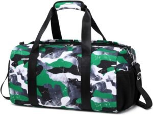 Stylish and Functional Travel Duffle Gym Sports Bag – Green | Review