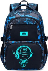 Bluboon Kids Backpack Boys Camo Bookbag – Comfortable & Stylish