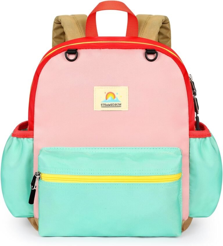 STEAMEDBUN Toddler Backpack for Girls: Vibrant, Durable & Secure | Review